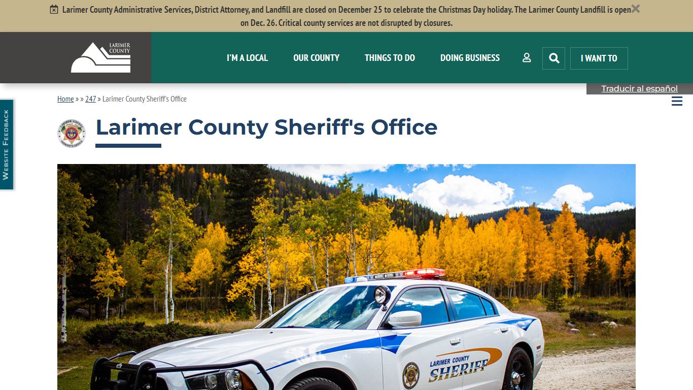 Larimer County Sheriff's Office | Larimer County